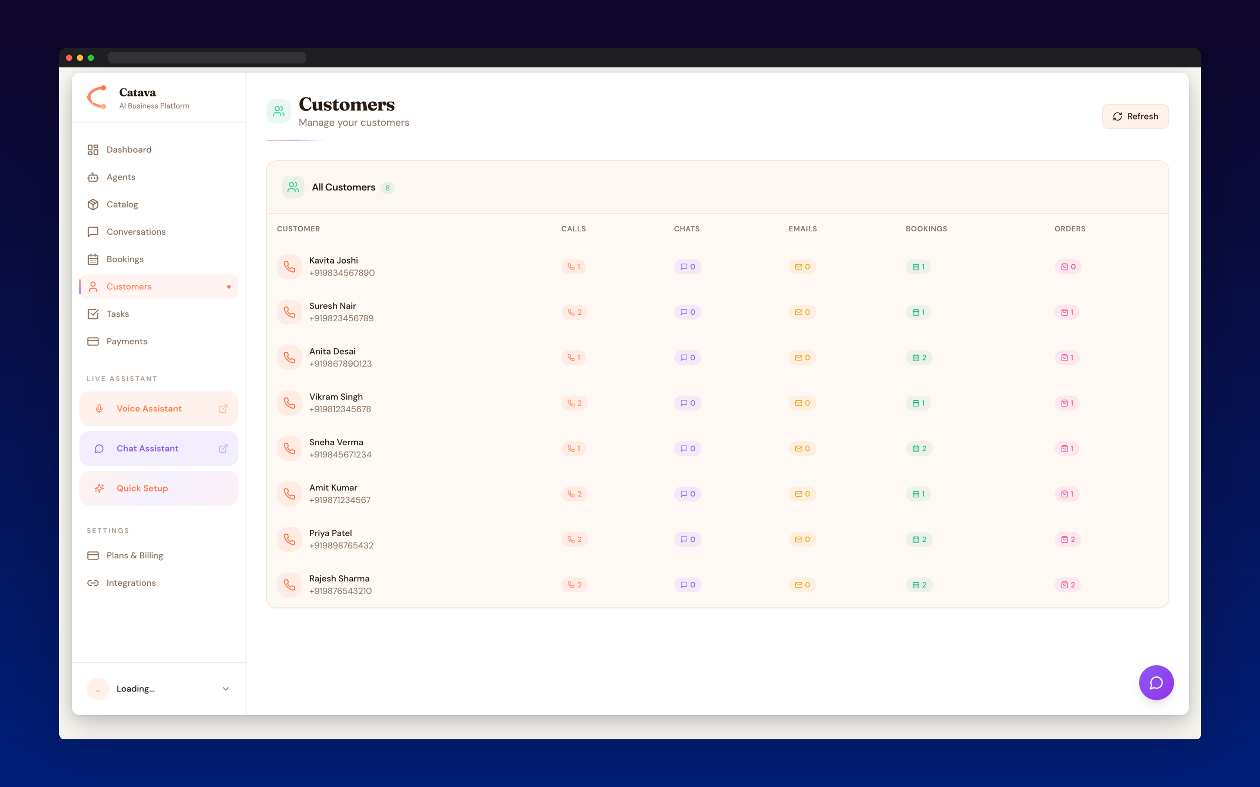 Catava AI Receptionist screenshot 8