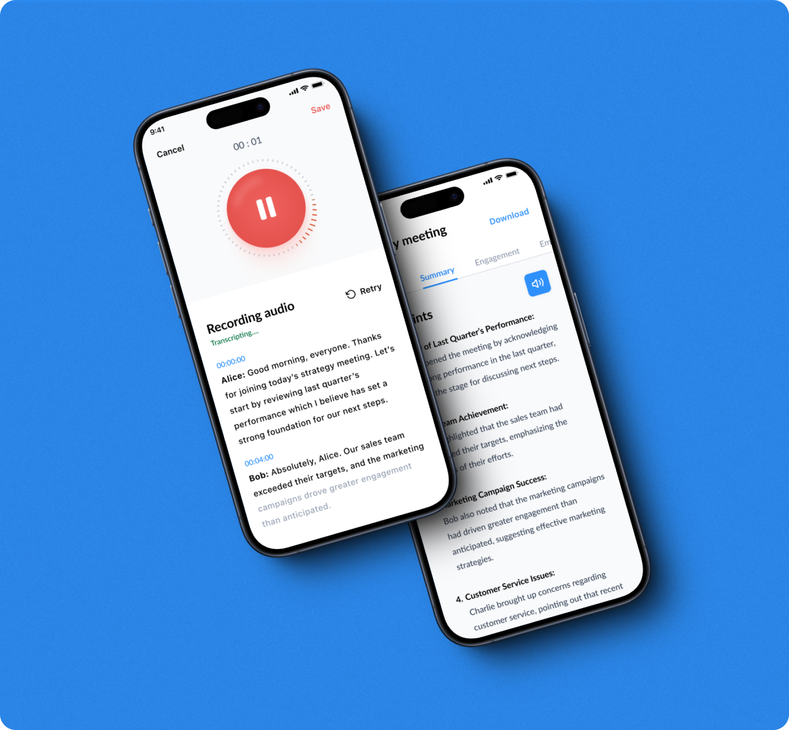 Meeting Recorder screenshot 2