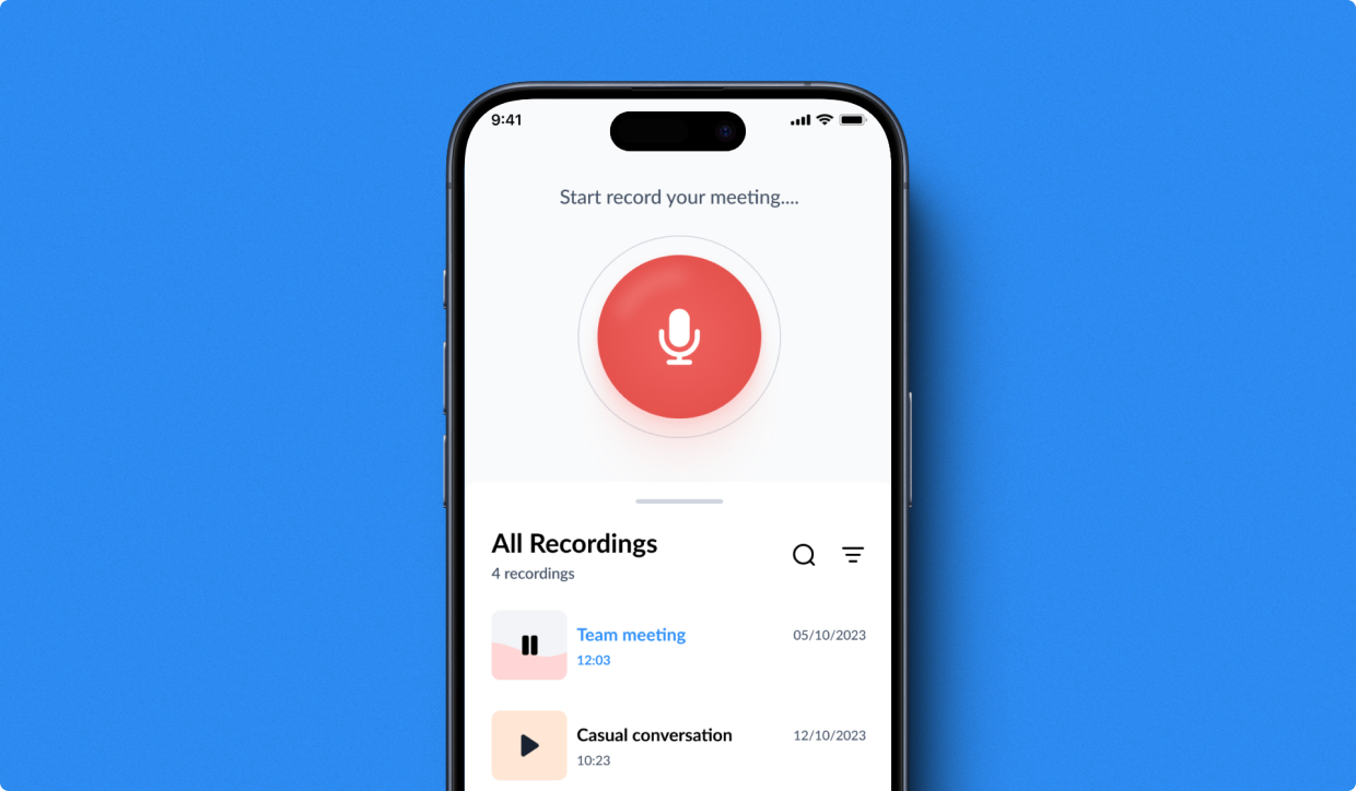 Meeting Recorder screenshot 5